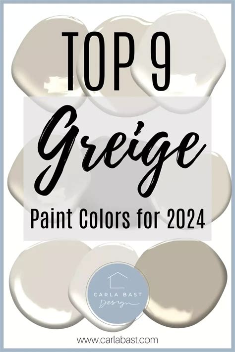 11 BEST Greige Paint Colors in 2024 + Real Home Pics .